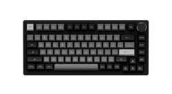 Bàn Phím Cơ AKKO PC75B Black & Silver  (AKKO CS Switch Jelly Black)