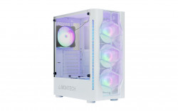 Vỏ case Montech X1 Mesh White (3 Fan LED RGB)