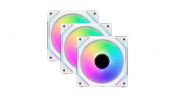 Fan Case LIAN LI Uni Fan SL Infinity (Bộ 3 quạt 120mm | Trắng | UF-SLIN120-3W)