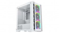 Vỏ Case Xigmatek LUX M Arctic 3FR (EN48267 | MidTower | Màu Trắng | Sẵn 3 Fan)