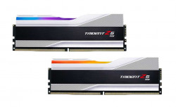 RAM G.Skill TRIDENT Z5 RGB Silver 32GB (DDR5 | 6000MHz | C40 | 2x16GB | F5-6000J4040F16GX2-TZ5RS)