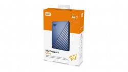 Ổ Cứng Di Động WD My Passport Ultra 4TB (2,5" | USB-C | WDBFTM0040BBL-WESN | Màu Xanh)