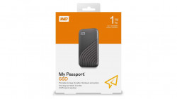 Ổ Cứng Di Động WD My Passport SSD 1TB Màu Xám WDBAGF0010BGY-WESN