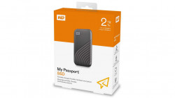 Ổ Cứng Di Động WD My Passport SSD 2TB Màu Xám WDBAGF0020BGY-WESN