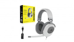 Tai nghe Corsair HS65 SURROUND - WHITE(CA-9011271-AP)