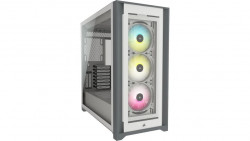 Vỏ case Corsair iCUE 5000X RGB TG White (CC-9011213-WW)