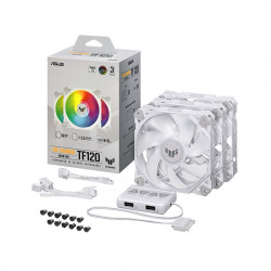 Fan Case Asus TUF GAMING TF120 ARGB 3IN1 (3 FAN 120mm | White )