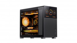 Vỏ Case JONSBO D31 Mesh SC Black (Mini Tower | Black | Màn hình phụ 8")