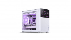 Vỏ Case JONSBO D31 Mesh SC White (Mini Tower | White | Màn hình phụ 8")
