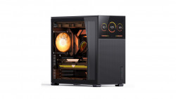 Vỏ Case JONSBO D41 Mesh SC Black (Mini Tower | Black | Màn hình phụ 8")