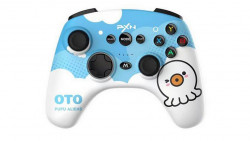 Tay cầm chơi game không dây PXN P20 gaming controller PuPu Aliens xanh trắng