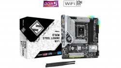 Mainboard ASRock B760M Steel Legend Wifi (LGA1700 | mATX | 4 Khe RAM DDR5)