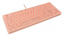 Bàn phím cơ E-Dra EK387L Pink (Huano Red Switch)