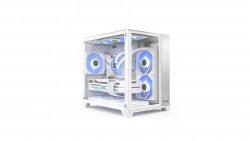 Vỏ Case VITRA CRYSTAL S1 WHITE M-ATX (Mini Tower| WHITE)