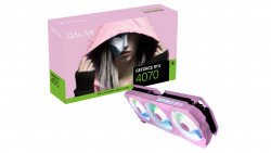 Card Màn Hình GALAX GeForce RTX 4070 EX Gamer 12GB GDDR6X màu hồng