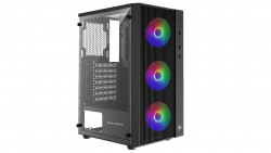 Vỏ case KENOO ESPORT AF13 (ATX | 3Fan | Màu Đen)