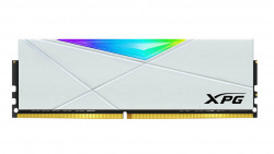 RAM Desktop Adata XPG Spectrix D50 RGB White 16GB (1x16GB) DDR4 3200MHz (AX4U320016G16A-SW50)