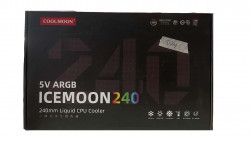 Tản nhiệt nước COOLMOON ICEMOON 240 5V White