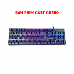 Bàn phím giả cơ Gnet GK300 chống nước LED RGB