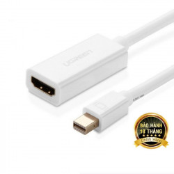 Cáp chuyển đổi từ Mini Displayport sang HDMI Ugreen 10460 (Trắng)