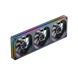 Fan case JONSBO ZA-360B BLACK LED ARGB (FAN xuôi)