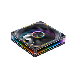 Fan Case JONSBO ZA-120B BLACK LED ARGB infinity