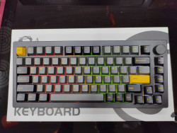 Bàn phím cơ AKKO 5075B Plus Black & Gold- RGB (Hotswap/RGB/Multi-modes)