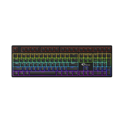 Bàn phím cơ AKKO 3108 SR Black Shine-Through Akko pink