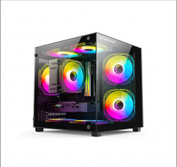 VỎ CASE CENTAUR HYPER GAMING - Đen | M-ATX, Chưa Kèm FAN