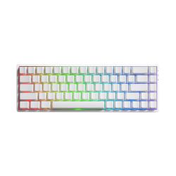 Bàn phím cơ MonsGeek FUN68 HE White Glare Magnetic switch