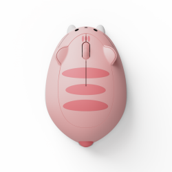 Chuột không dây Akko Cat Theme Mouse- Pink ANGIE