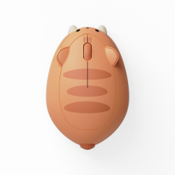 Chuột không dây Akko Cat Theme Mouse -Orange KATE