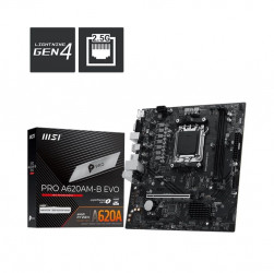 Mainboard MSI Pro A620AM-B EVO (AMD Socket AM5, m-ATX, 2 khe RAM DDR5)