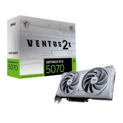 VGA MSI GeForce RTX 5070 12G VENTUS 2X OC WHITE (GDDR7/ 192 bit)