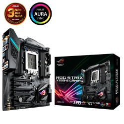 Mainboard Asus ROG STRIX X399-E GAMING (AMD X399, TR4, E-ATX, 8 khe RAM DDR4)