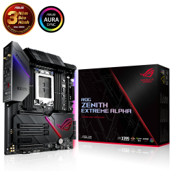 Mainboard Asus ROG ZENITH EXTREME ALPHA (AMD X399, TR4, E-ATX, 8 khe RAM DDR4)