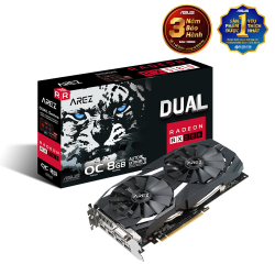 Card màn hình Asus Dual Radeon RX 580 OC (DUAL-RX580-O8G)