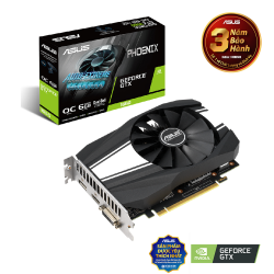 Card màn hình Asus Phoenix GeForce GTX 1660 OC (PH-GTX1660-O6G)