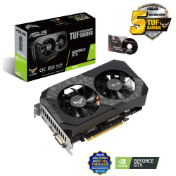 Card màn hình Asus TUF GeForce GTX 1660 (TUF-GTX1660-O6G-GAMING)