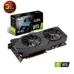Card màn hình Asus Dual GeForce RTX 2070 Super EVO OC (DUAL-RTX2070S-O8G-EVO)