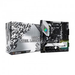 Mainboard ASROCK B550M STEEL LEGEND (AMD B550, Socket AM4, m-ATX, 4 khe RAM DDR4)