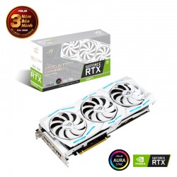 Card màn hình Asus ROG Strix GeForce RTX 2080 TI OC White Gaming (ROG-STRIX-RTX2080TI-O11G-WHITE-GAMING)