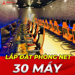Lắp đặt phòng net 30 máy