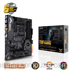 Mainboard ASUS TUF GAMING X570 PLUS (Wi-Fi) (AMD Socket AM4, ATX, 4 khe RAM DDR4)