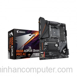 Mainboard Gigabyte B550 AORUS PRO (Socket AM4, ATX, 4 khe RAM DDR4)