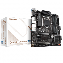Mainboard Gigabyte W480M VISION W (socket 1200, mATX, 4 khe RAM DDR4)