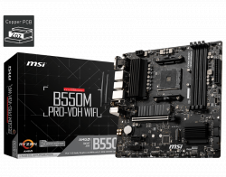 Mainboard MSI B550M PRO-VDH WIFI (AMD Socket AM4, m-ATX, 4 khe RAM DRR4)