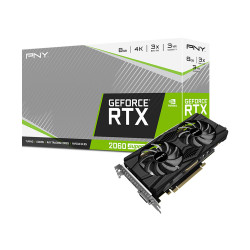 Card màn hình PNY GeForce RTX 2060 Super 8GB Dual Fan (VCG20608SDFPPB)