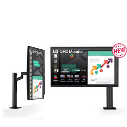 Màn hình LG Ergo 27QN880-B (27inch/2K/IPS/75Hz/Flat)