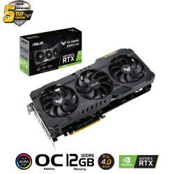 Card màn hình Asus TUF GeForce RTX 3060 OC Gaming (TUF-RTX3060-O12G-GAMING)